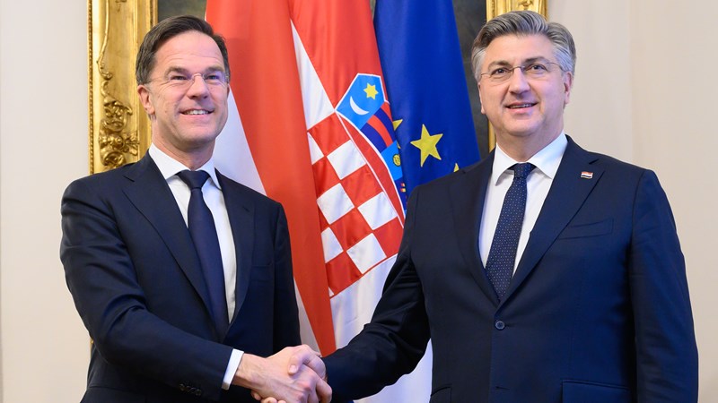 Dutch PM: Croatia our key EU partner for W. Balkans